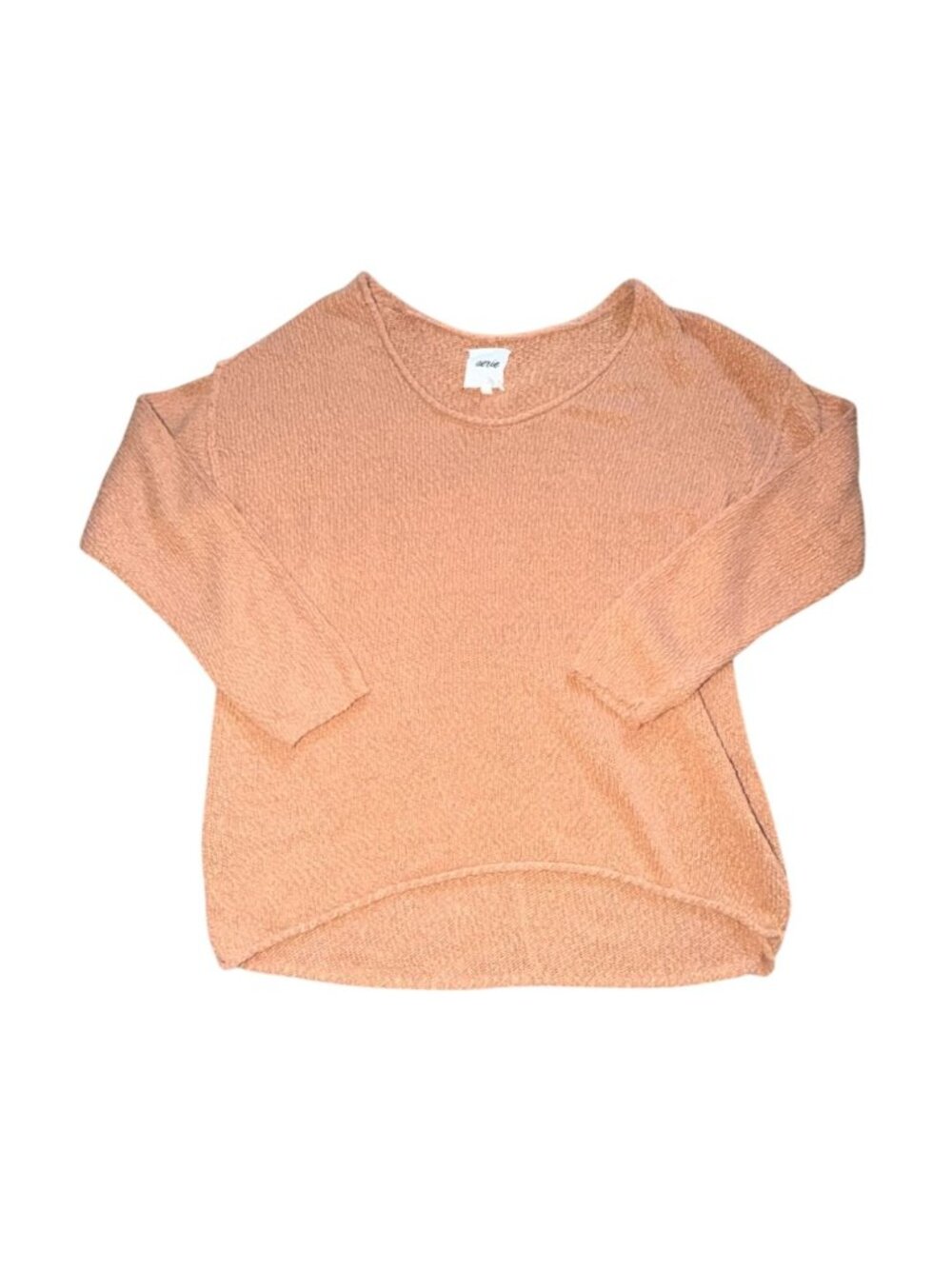 Aerie Women's Oversized Popcorn Sweater-Tan-S-GUC